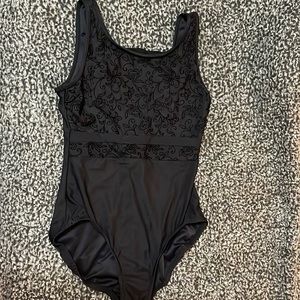 Floral one piece swimsuit